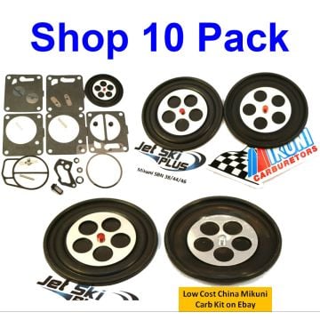 Shop Pack of 10 Carb Rebuild Kit Mikuni Super BN 38 44 46 mm Carburetor Polaris