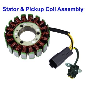 NEW New SeaDoo Stator Magneto W/ Pickup Trigger Coil 787 951 GTX XP RX GSX SPX